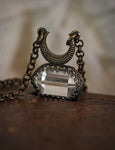 Moonbeam Crystal Pendant Necklace