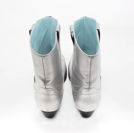 Pecos Silver Motorcycle Boot