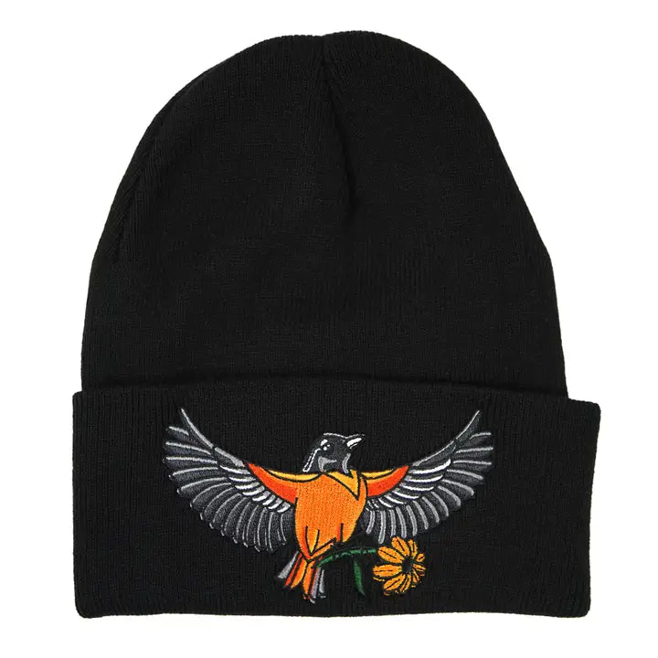 Oriole Beanie Black