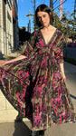 Caftan Dress Mohawk Zebra