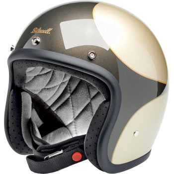 Bonanza Scallop - Metallic Charcoal/Champagne