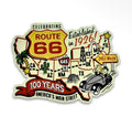 Magnet Map 100 Years