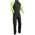 Women's 2 Piece Rain suit Black/HiVis