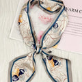 Skinny Scarf Botanical