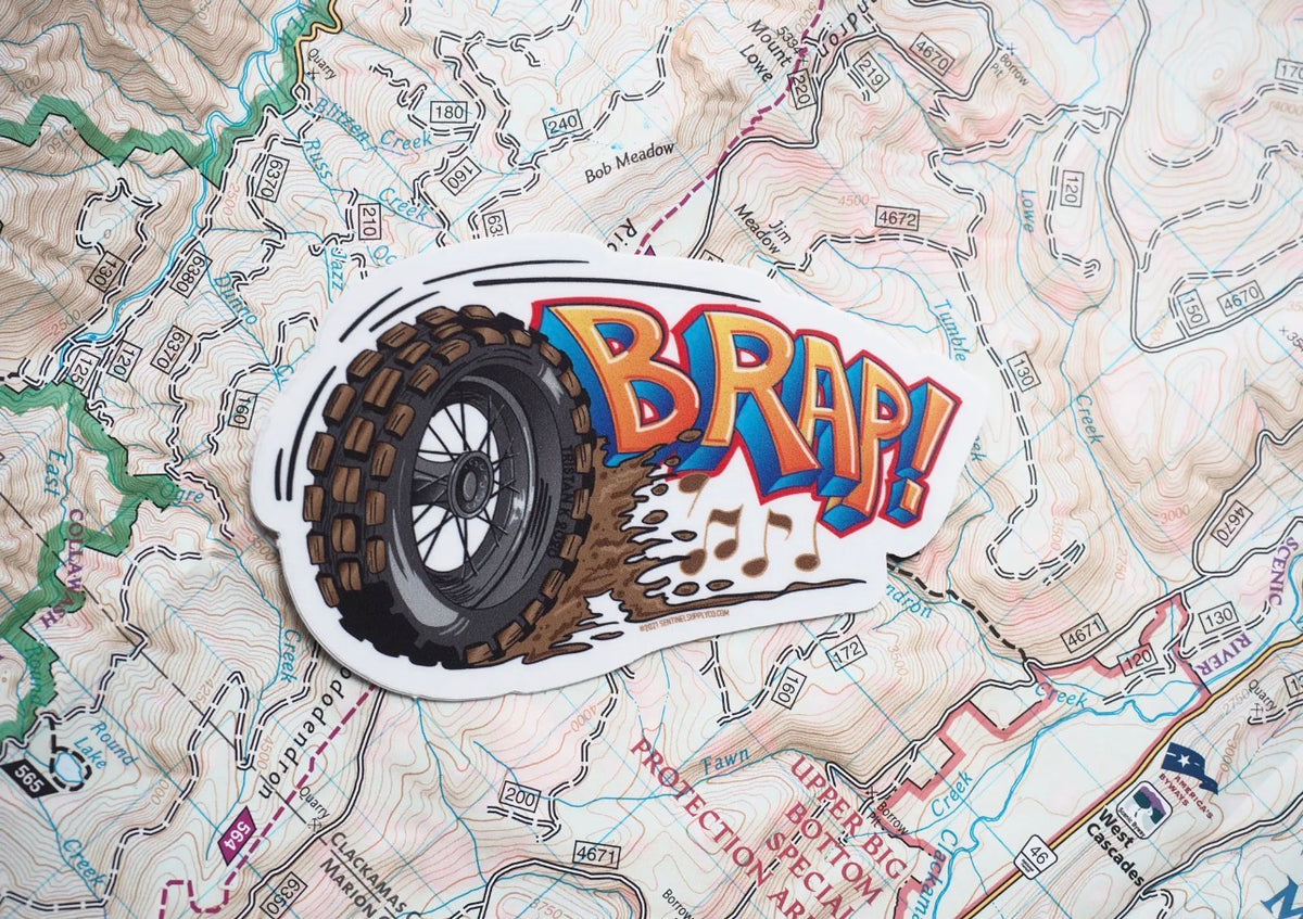Sticker Brap
