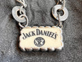 Jack Daniels Domino Necklace