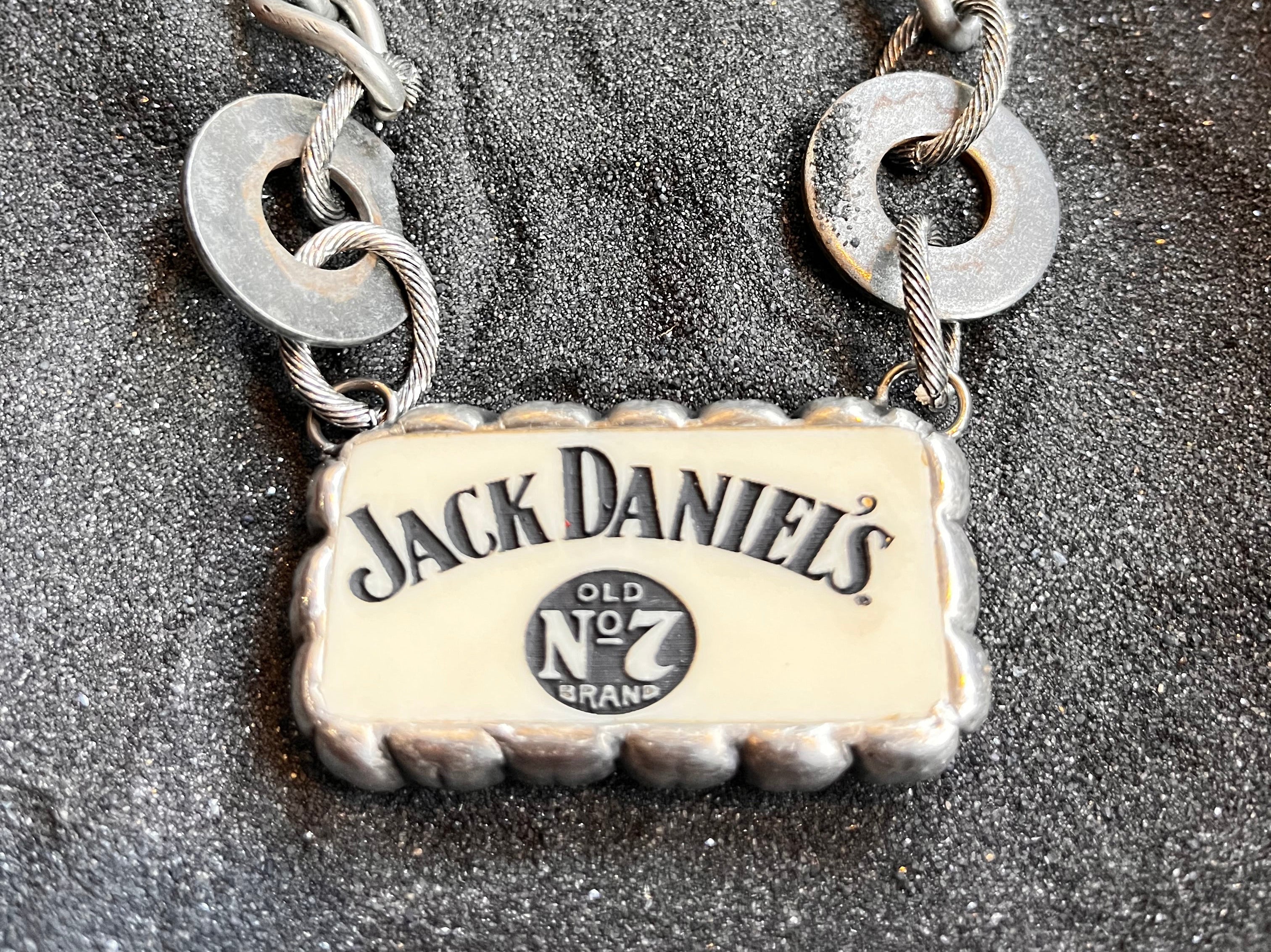 Jack Daniels Domino Necklace