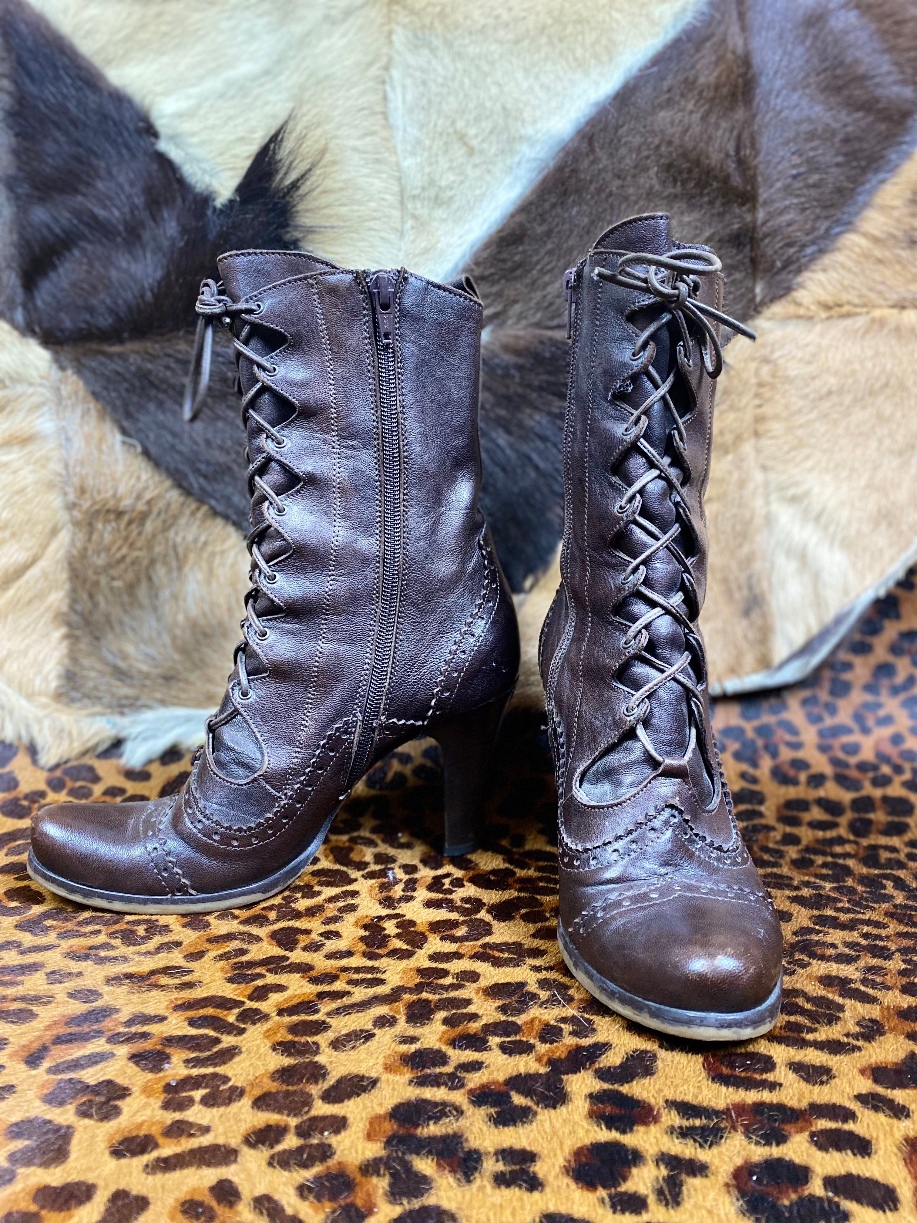Vintage Vic Matie Boots Size 36.5