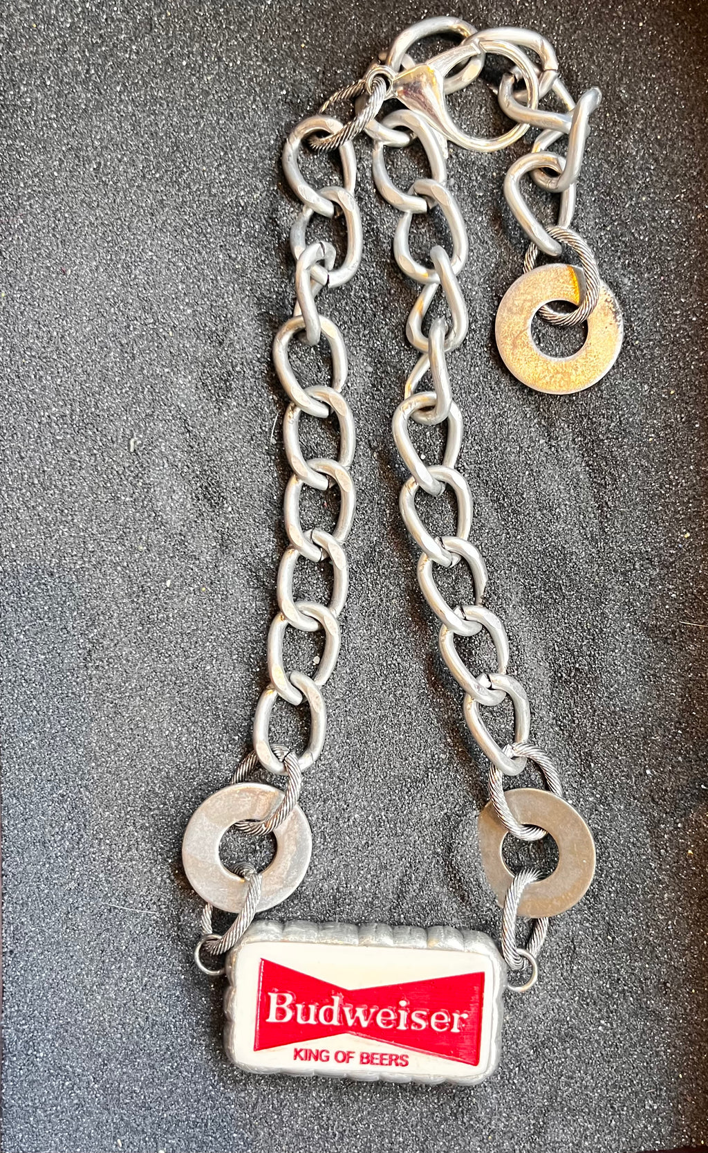 Budweiser Domino Necklace