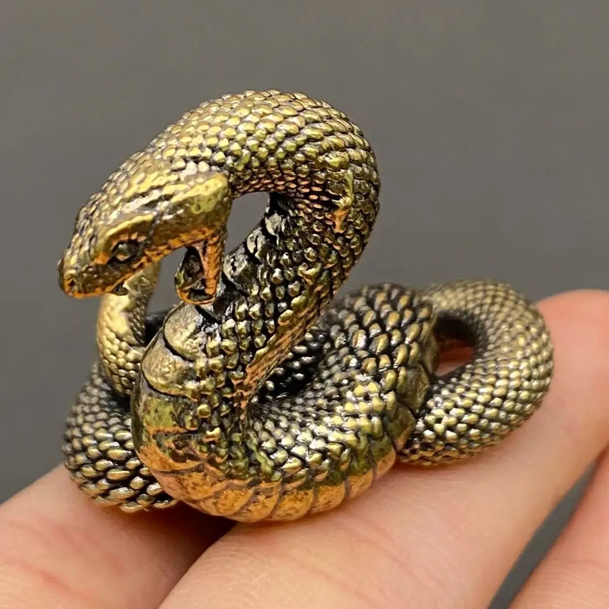 Brass Animals Python
