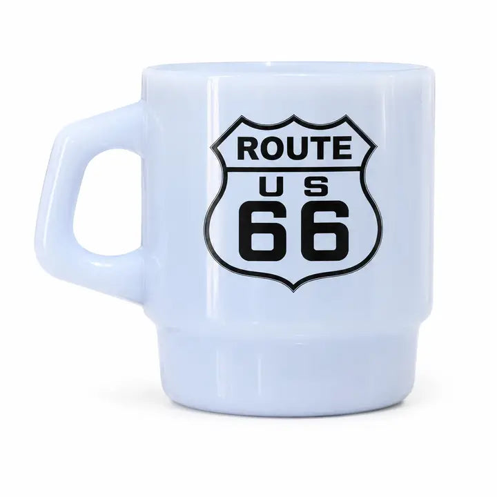 Route 66 Mug Periwinkle
