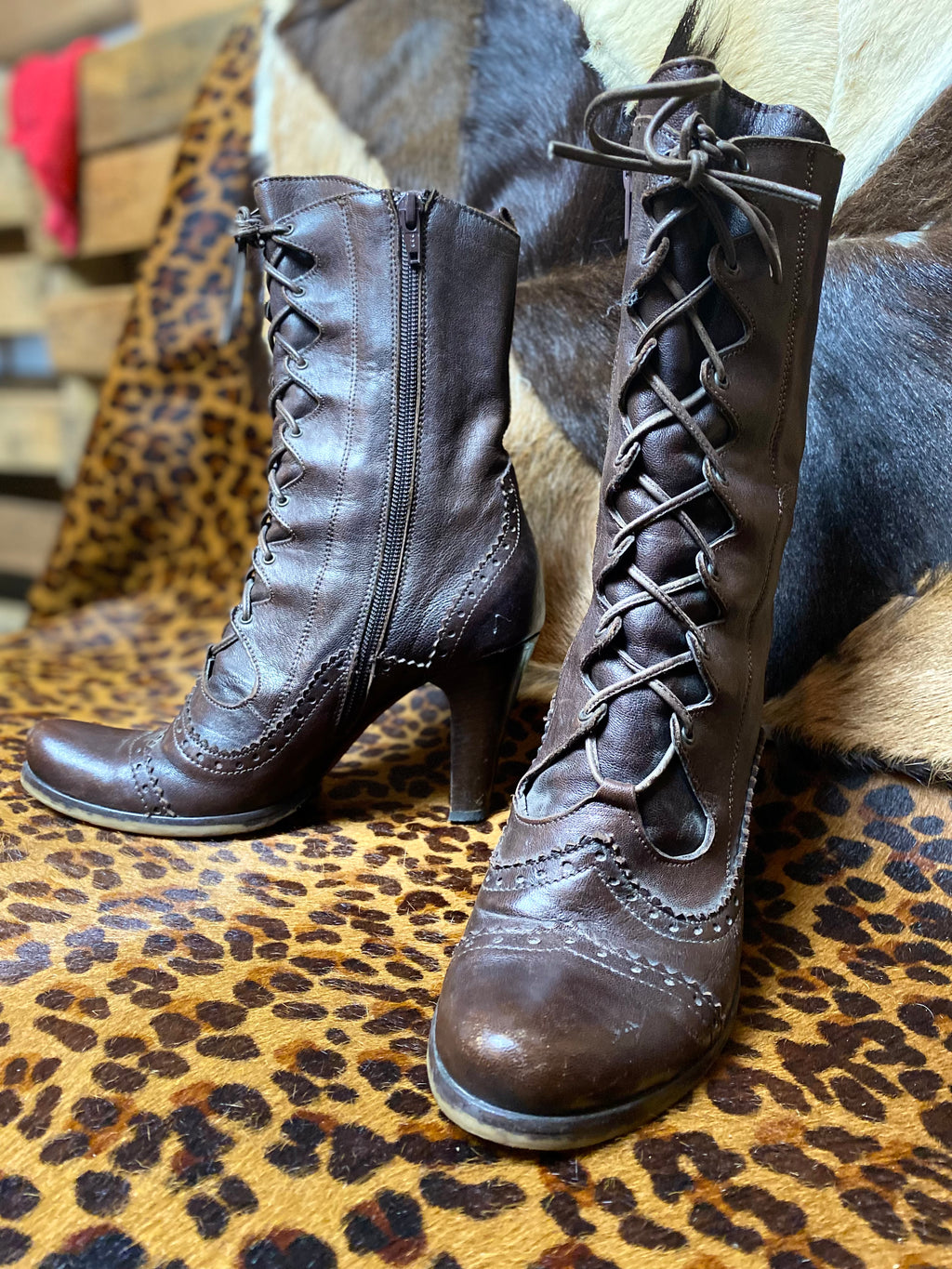 Vintage Vic Matie Boots Size 36.5