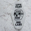Motel Keychain Live Fast