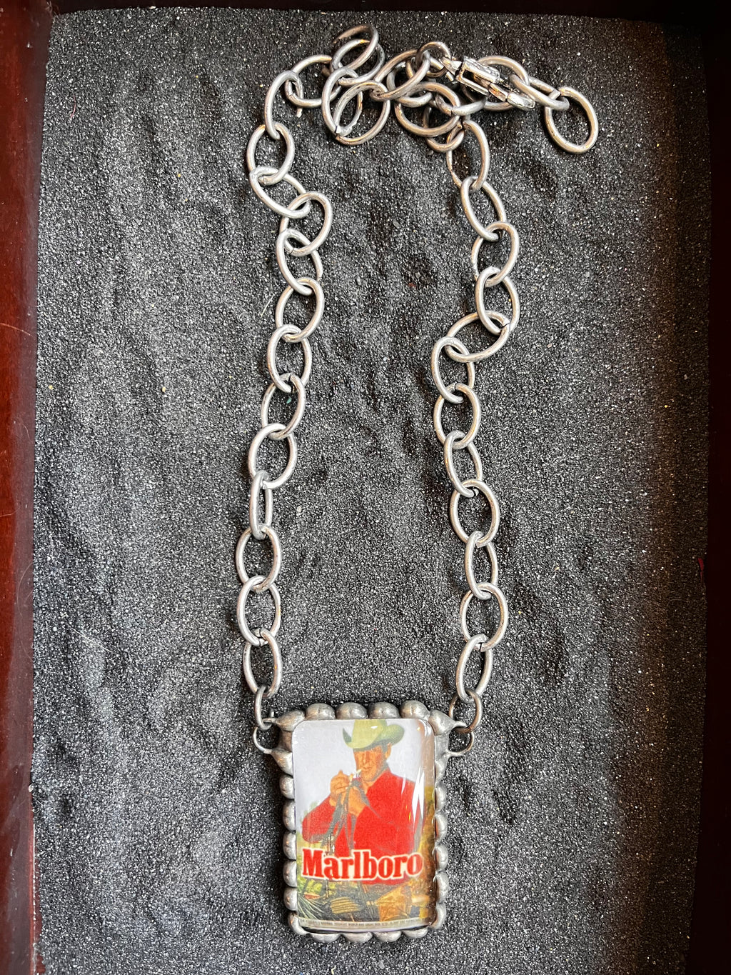 Marlboro Man Domino Necklace