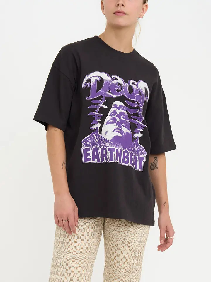 Earthbeat Tee Anthracite