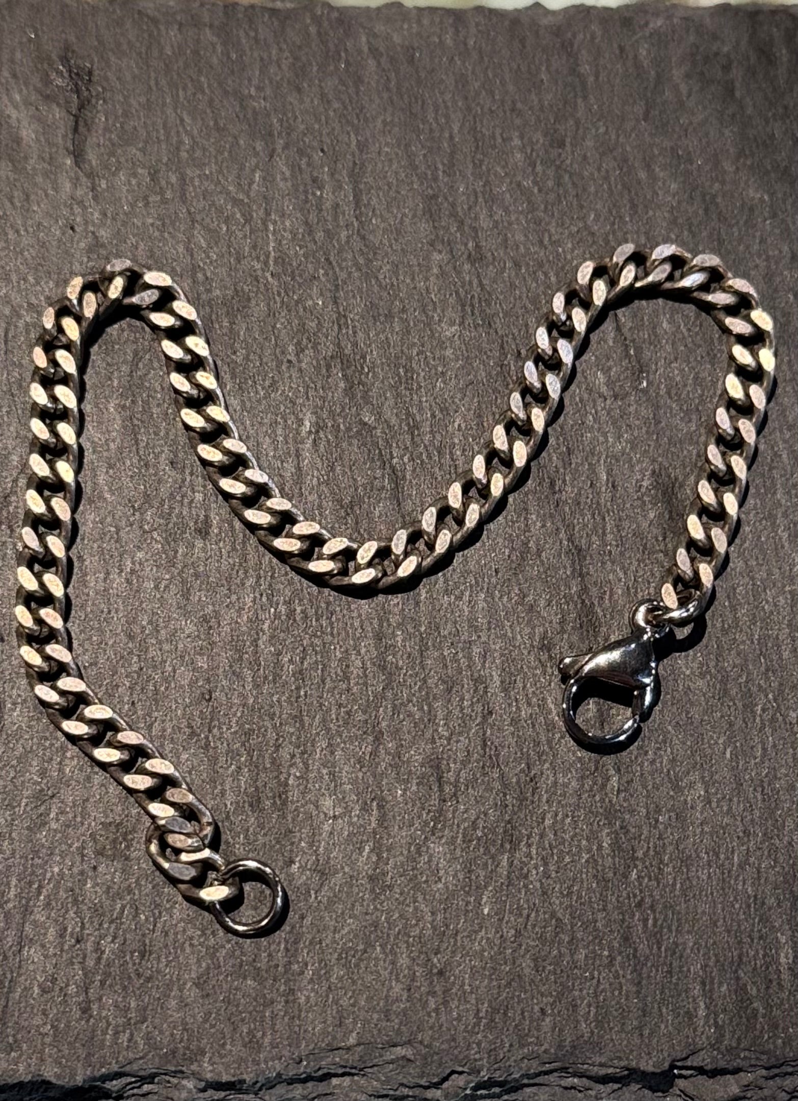 Heavy Chain Bracelet Silver