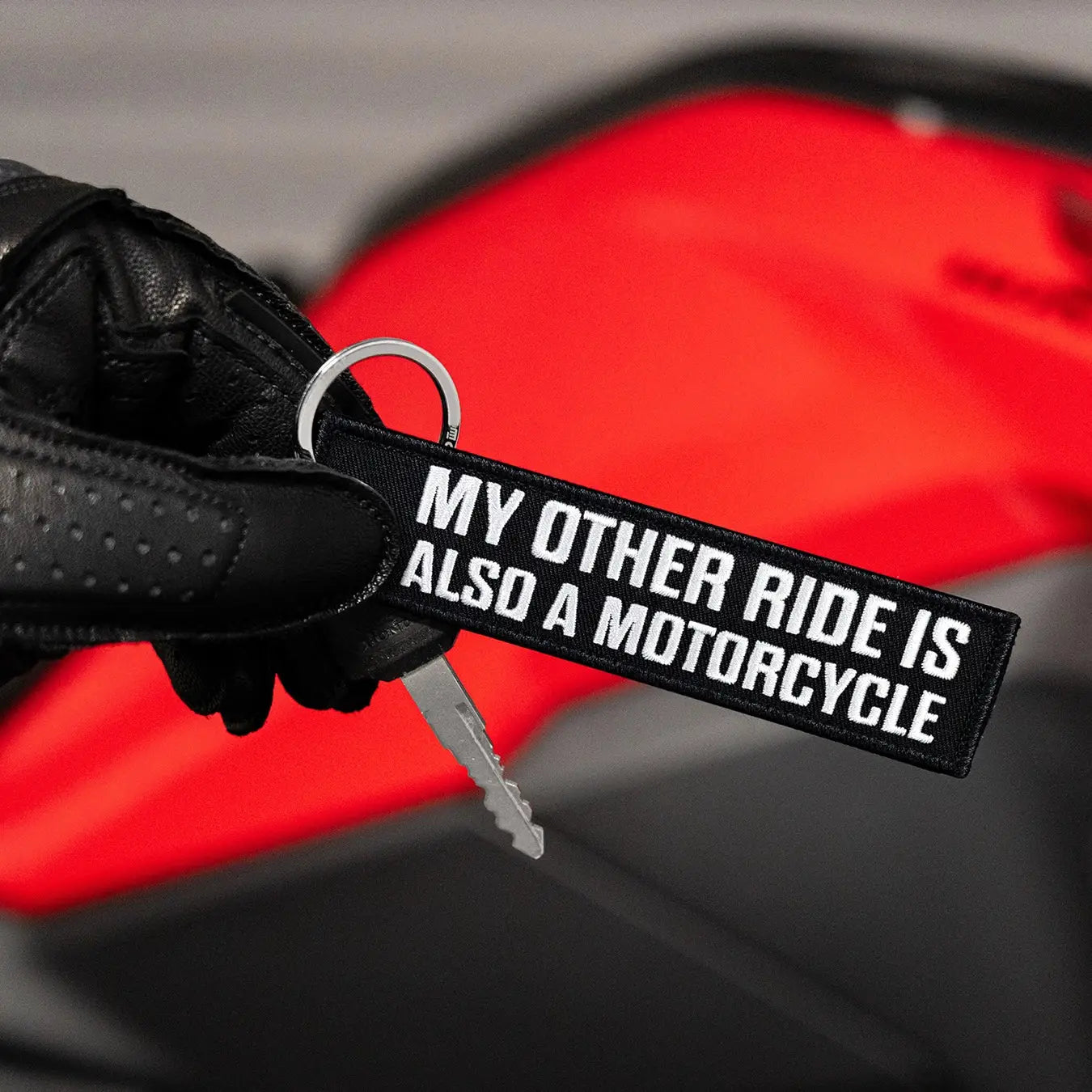 Motorcycle Keychain My Other Ride
