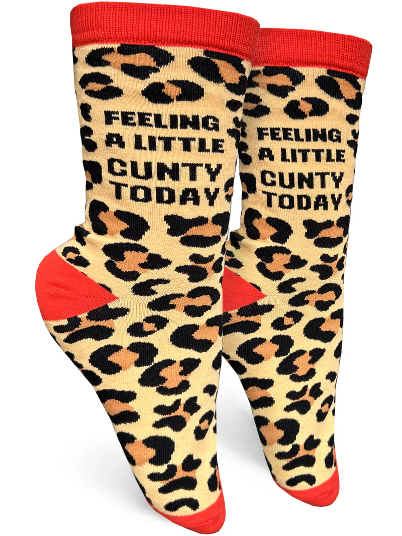 Crew Socks Feeling A Little Cunty Today