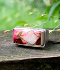 Dahlia Rose Sterling Ring Size 6.75