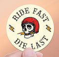 Sticker Ride Fast