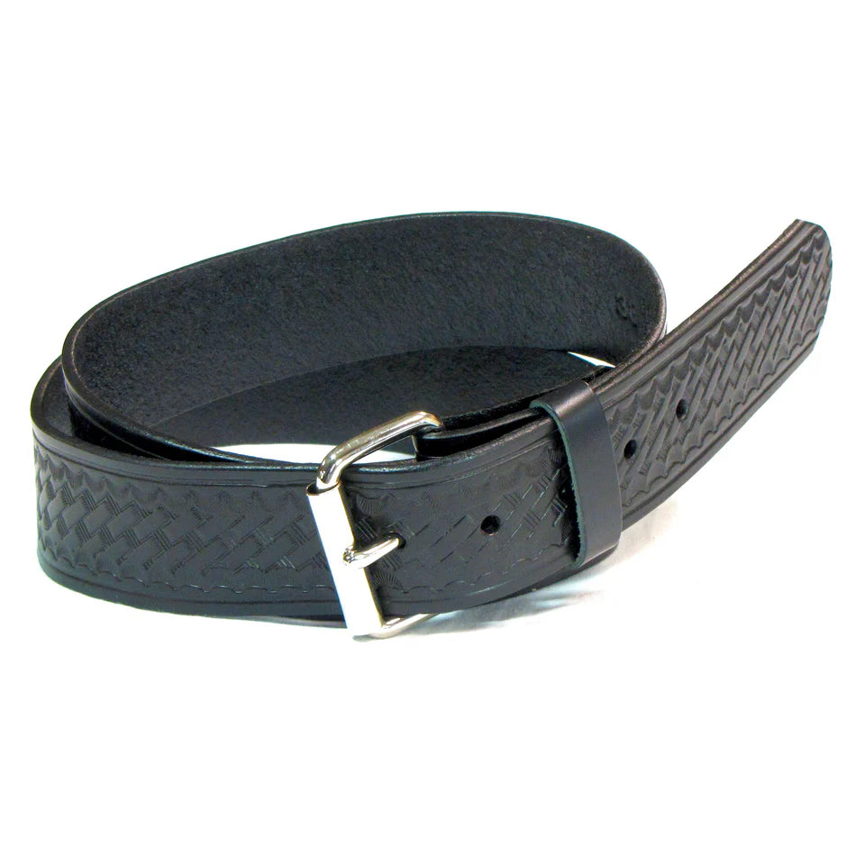 Basketweave Belt Black