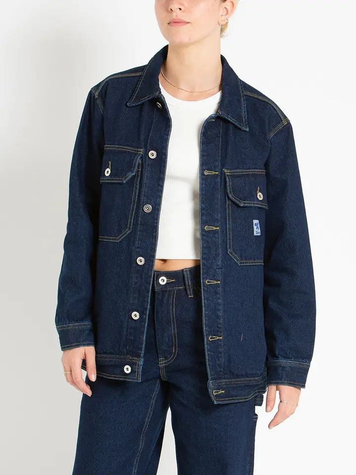 Crosby Denim Jacket Dry Indigo