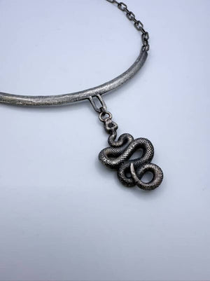 Collar Necklace Serpent