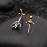 Mini Dagger Post Earrings