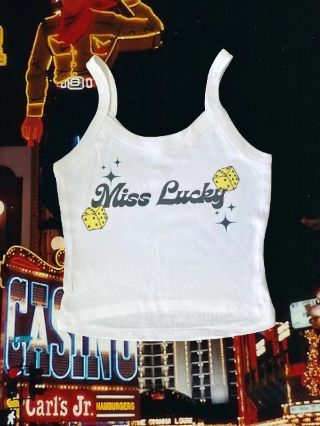 Miss Lucky Crop Tank