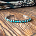 Vintage Zuni Turquoise Cuff