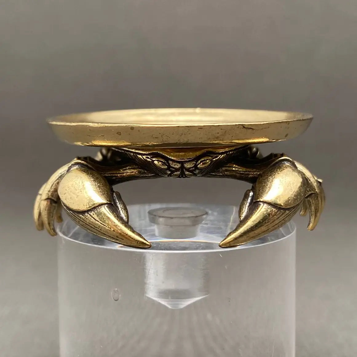 Brass Animals Crab Ring Tray