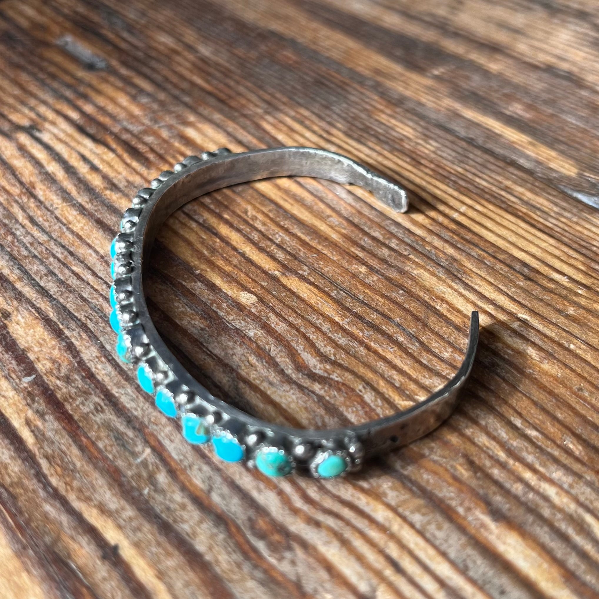 Vintage Zuni Turquoise Cuff