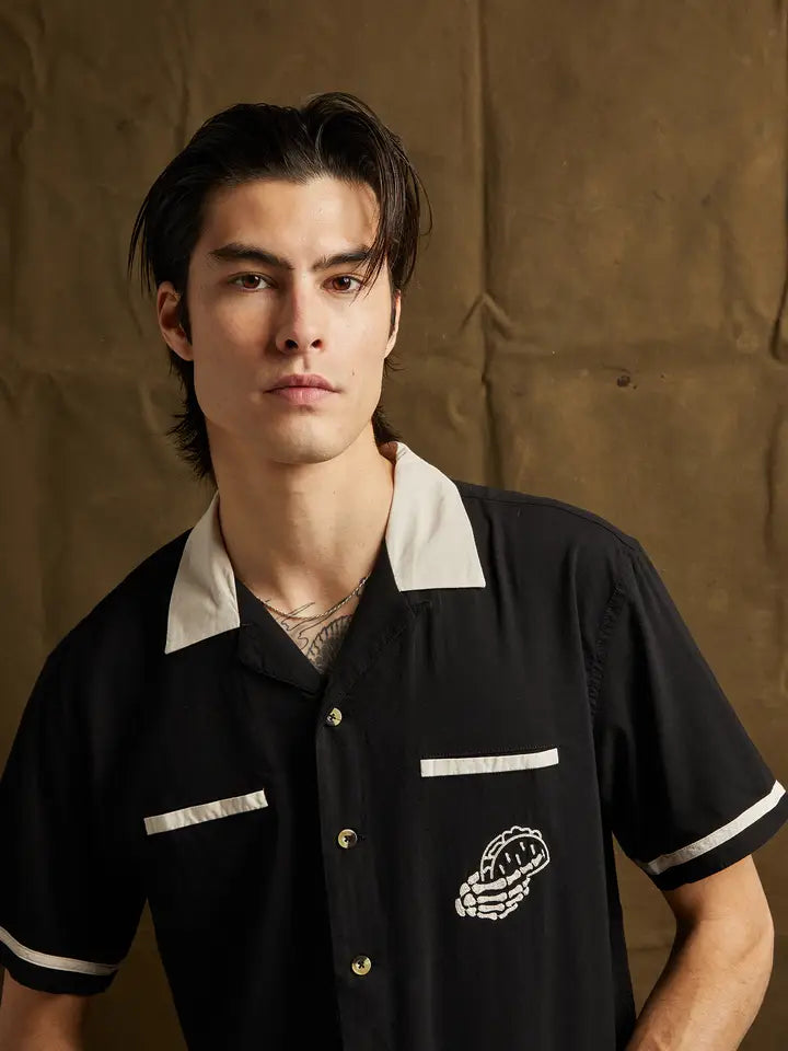 Tacos & Beer SS Button Up
