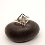 Mystic Labradorite Ring Silver
