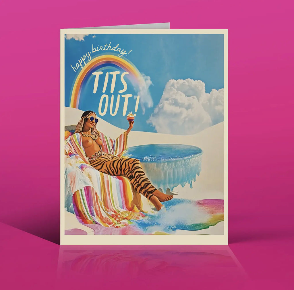 HBD Tits Out Card