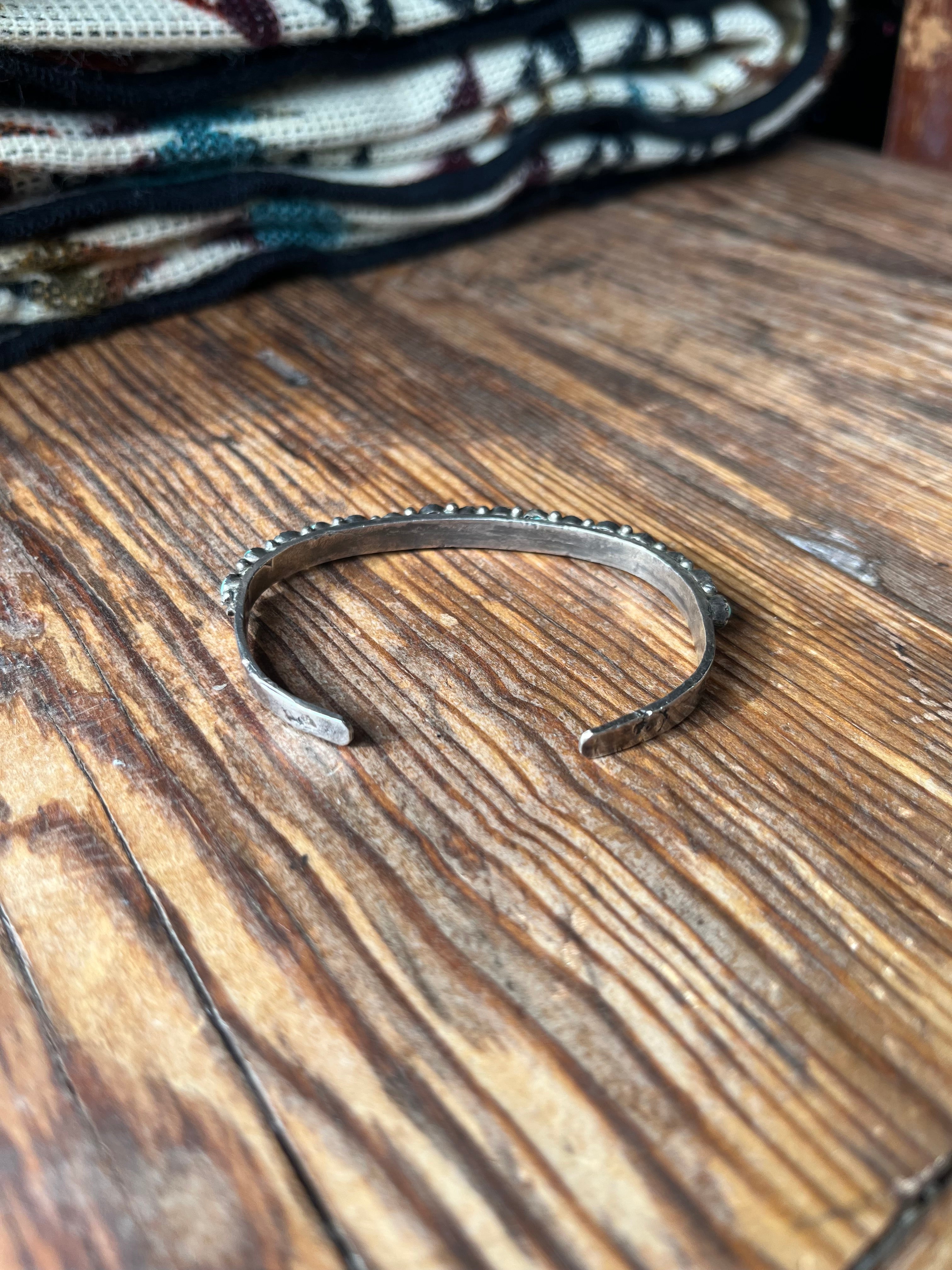 Vintage Zuni Turquoise Cuff