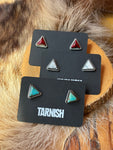 Stone Triangle Stud