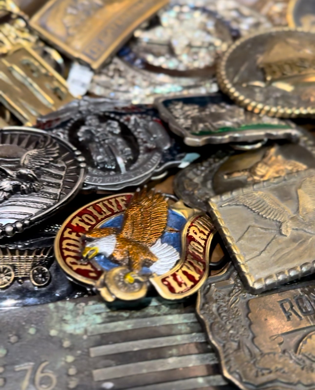 Vintage Belt Buckles - Grab Bag
