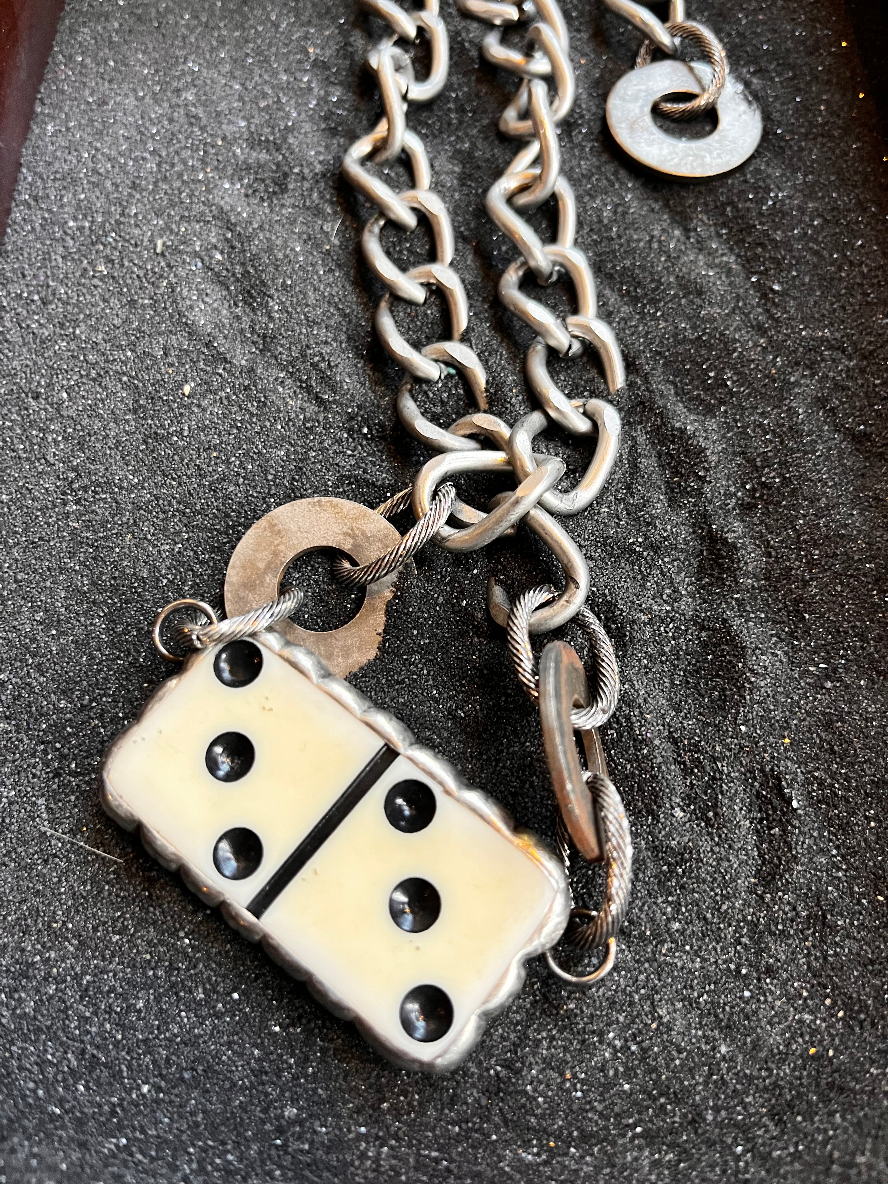 Budweiser Domino Necklace