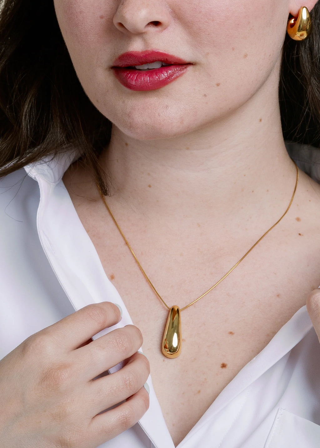 Drop Necklace Gold