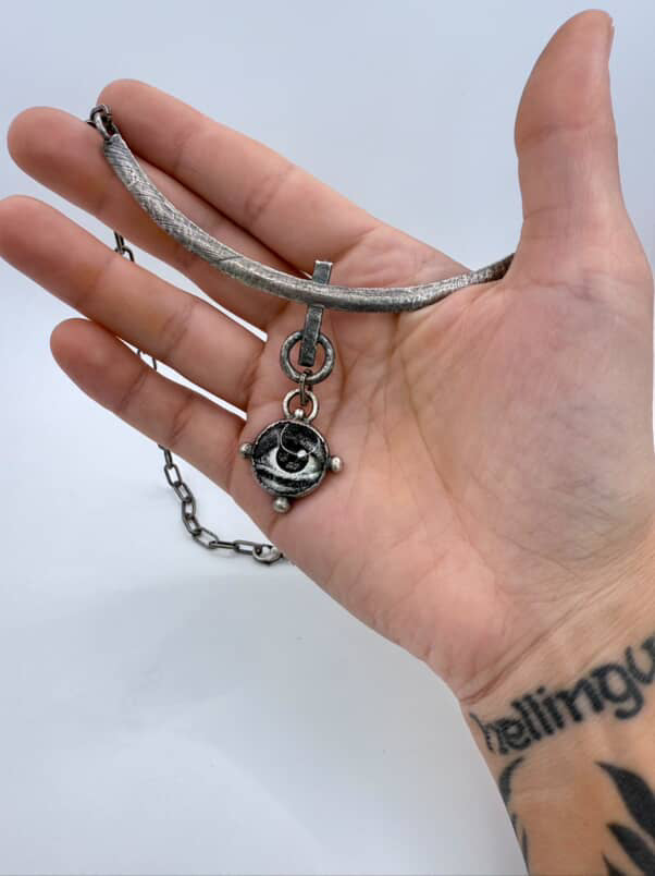 Collar Necklace Eye