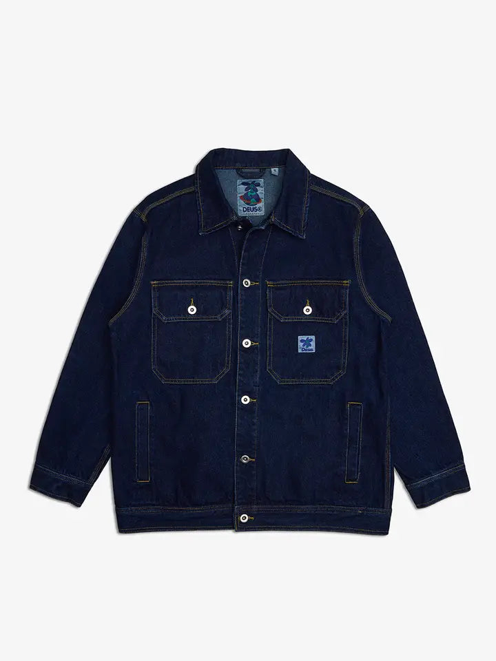 Crosby Denim Jacket Dry Indigo