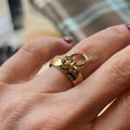 Knocker Ring Gold