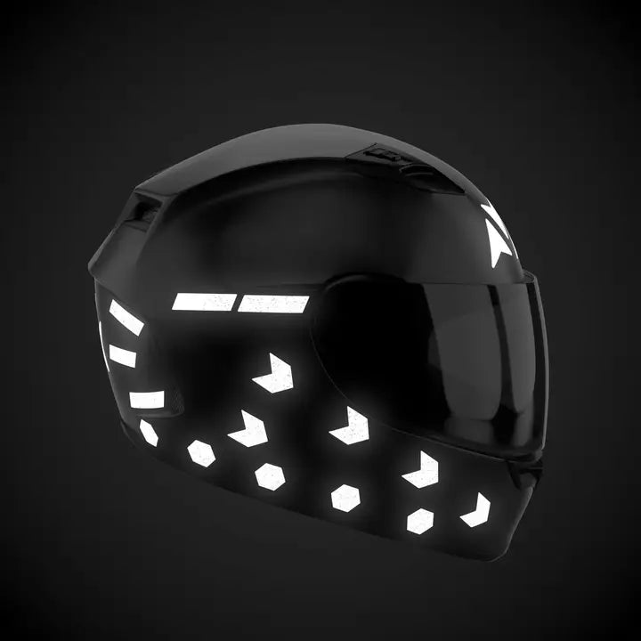 Reflective Helmet Decals - Arrows and Stripes