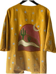 Embroidered Desert Jacket Mustard