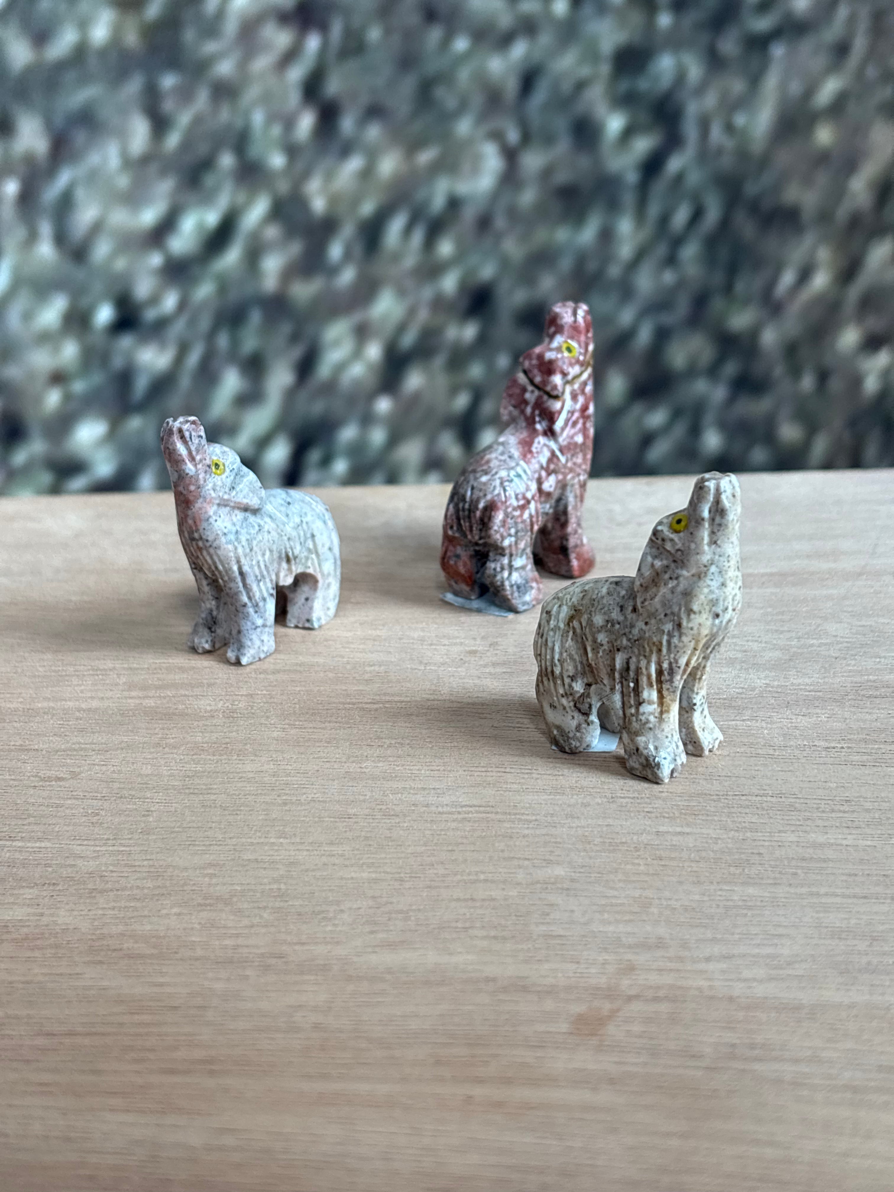 Soapstone Animals
