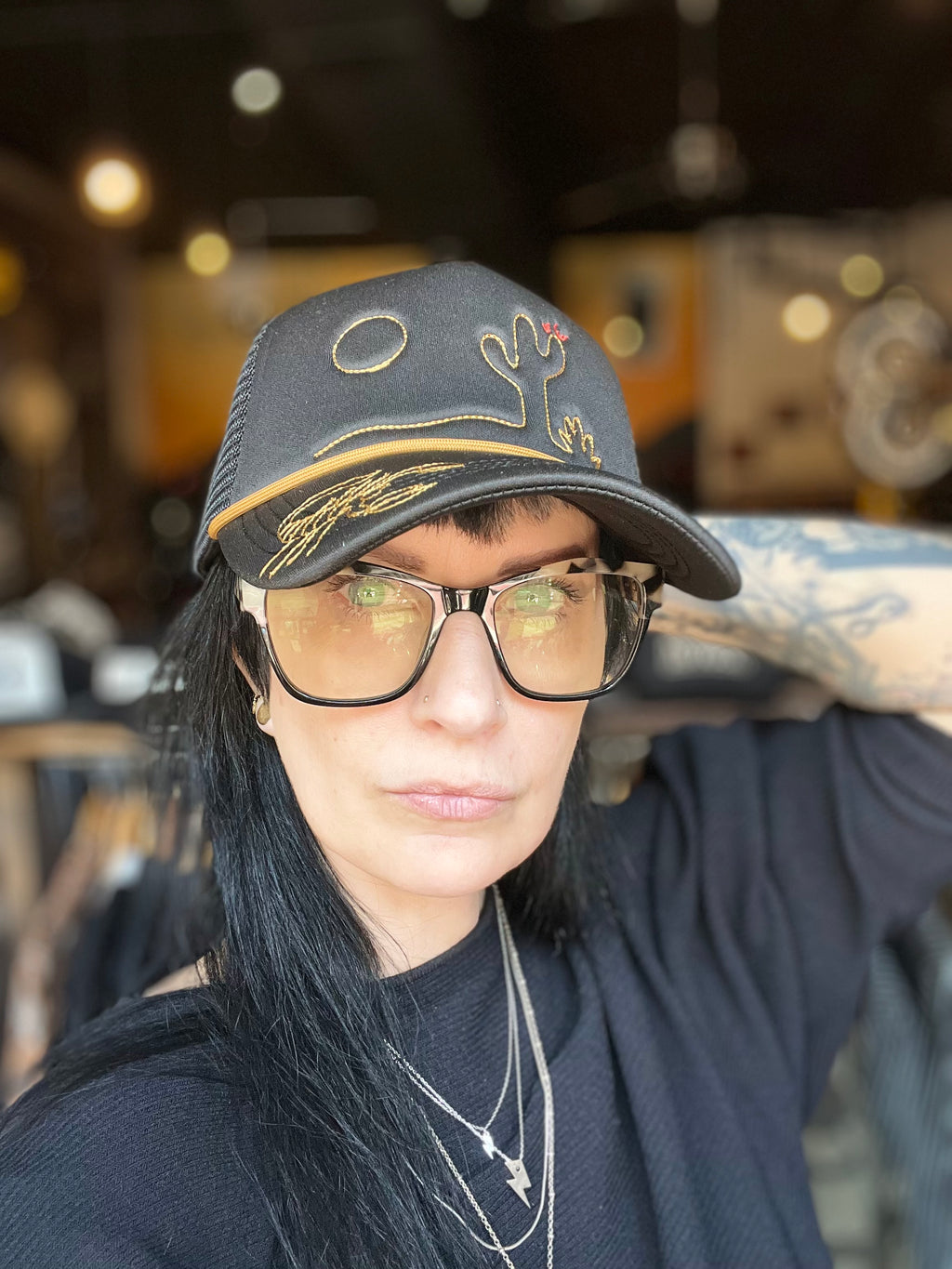 Scorpion Chainstitch Trucker Hat