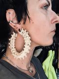 Boa Constrictor Vertebrae XL Hoops