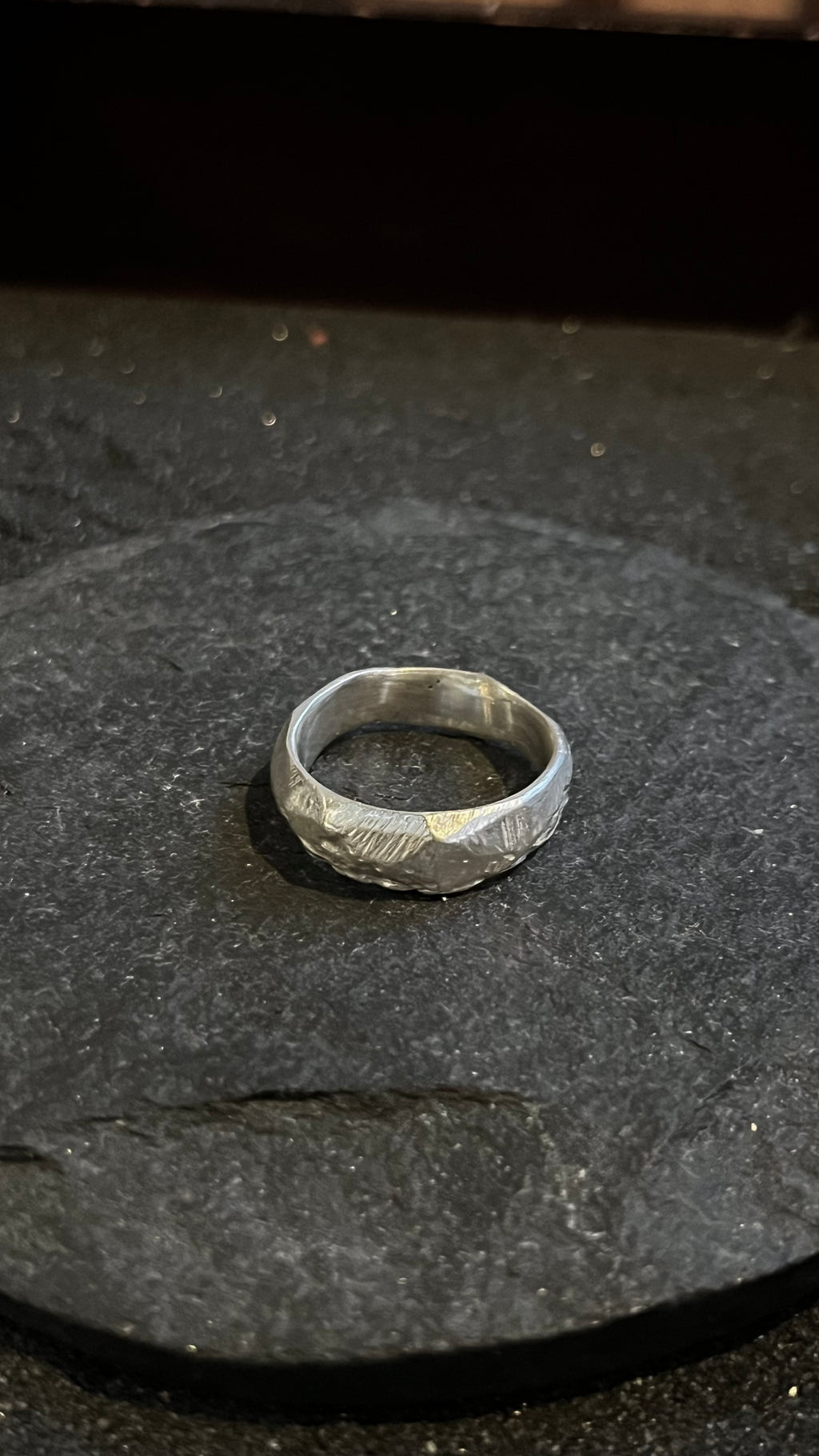 Textured Band Ring