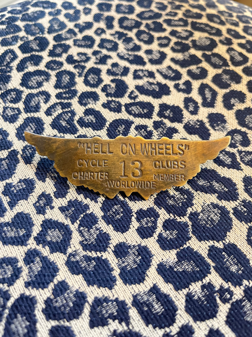Hell On Wheels Pin